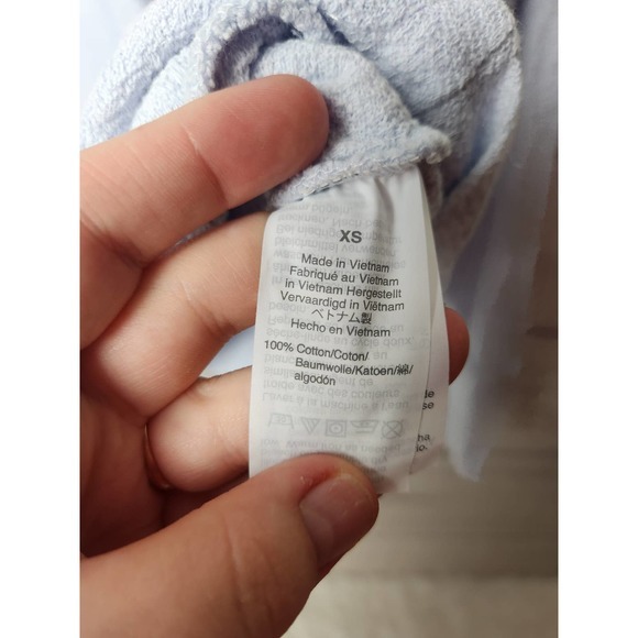 J. Crew Womens Eyelash Cross Over Knitted Sweatshirt V Neck Gray Size XS - Picture 4 of 6